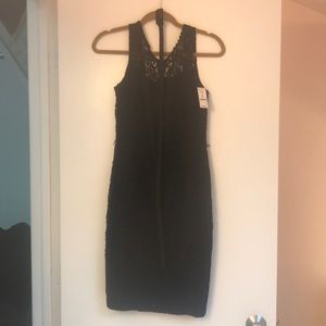 White House Black Market Lace Sheath Dress w/Belt